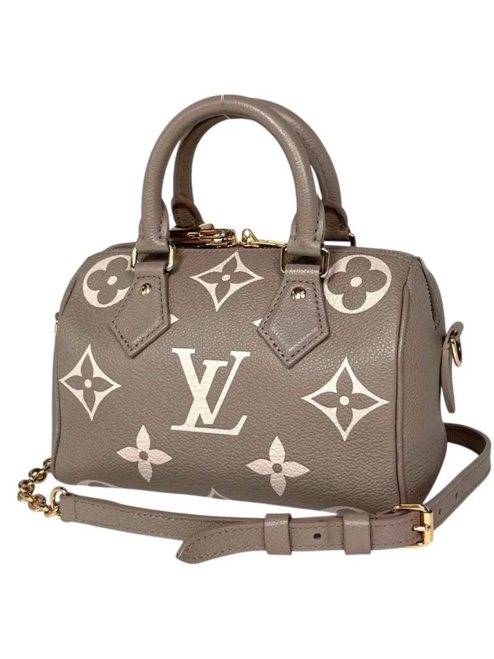 Louis Vuitton Speedy Bandouliere 20 2-Way Shoulder Bag Bicolor Monogram